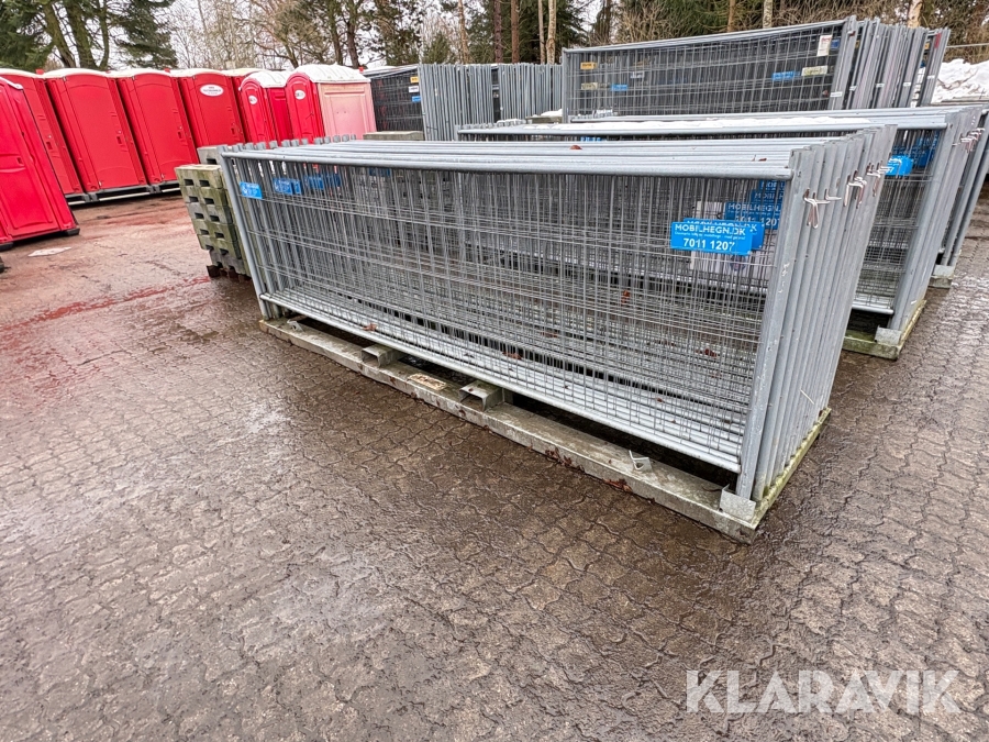 Mobilhegn med fødder 25 fag og 25 fødder