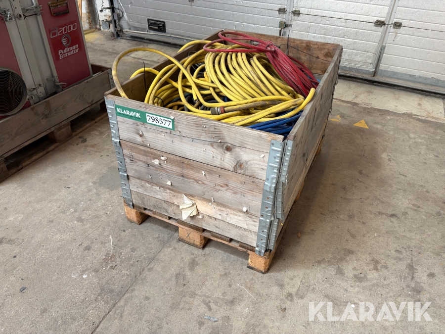 Lot med luft- og vandslanger