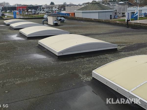 Ovenlys vinduer - 8 styk