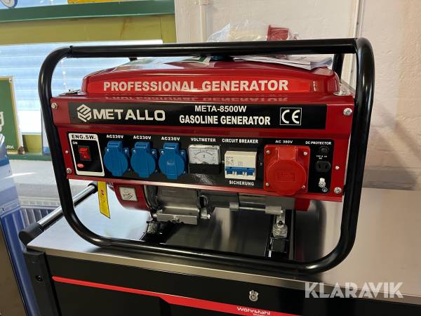Generator Metallo META-8500W