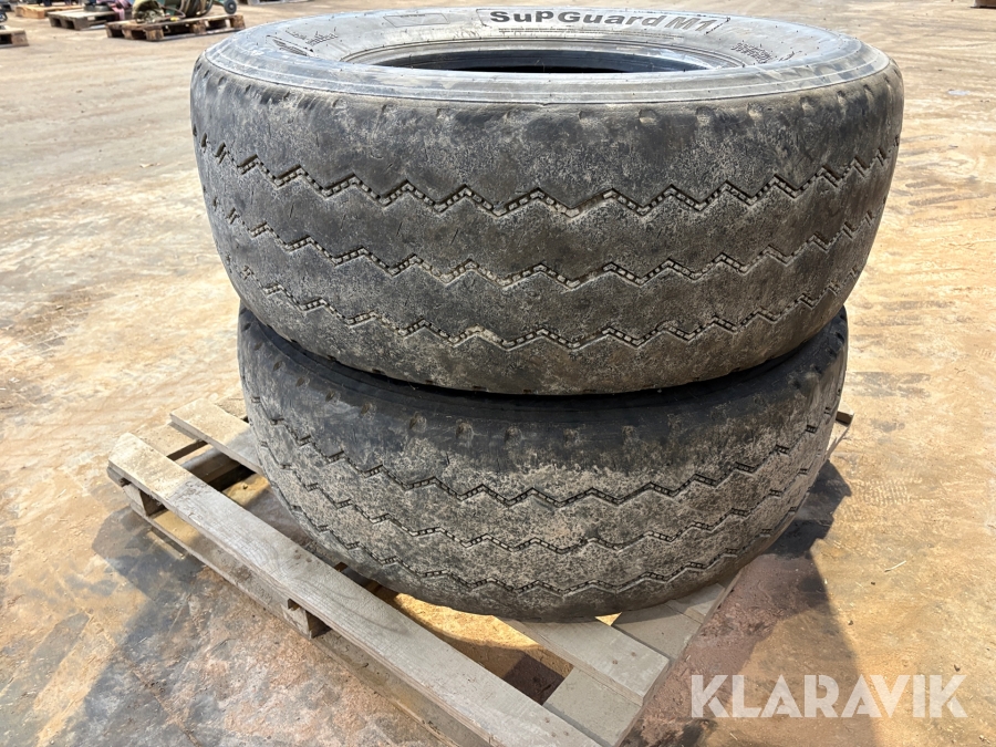 Dæk uden fælg - 2 styks