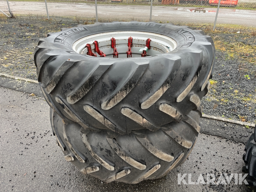 Tvillingehjul Michelin Multibib 600/65R38 - 2 styk