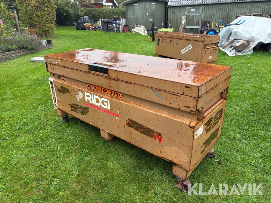 Materialekasse - på hjul