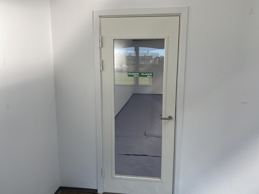 Branddør med glas BD30