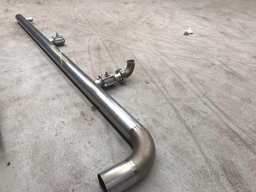 Klaravik Auktioner | Rustfrit rør.