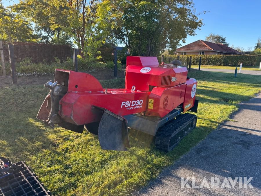 Stubfræser FSI D30 track Remote