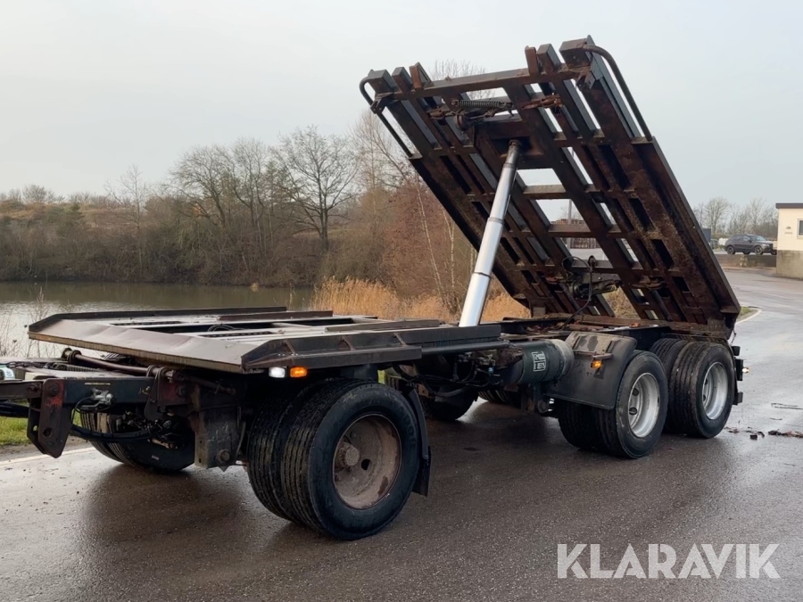 Overføring anhænger Kel-Berg 6-6,5 meter 3-akslet