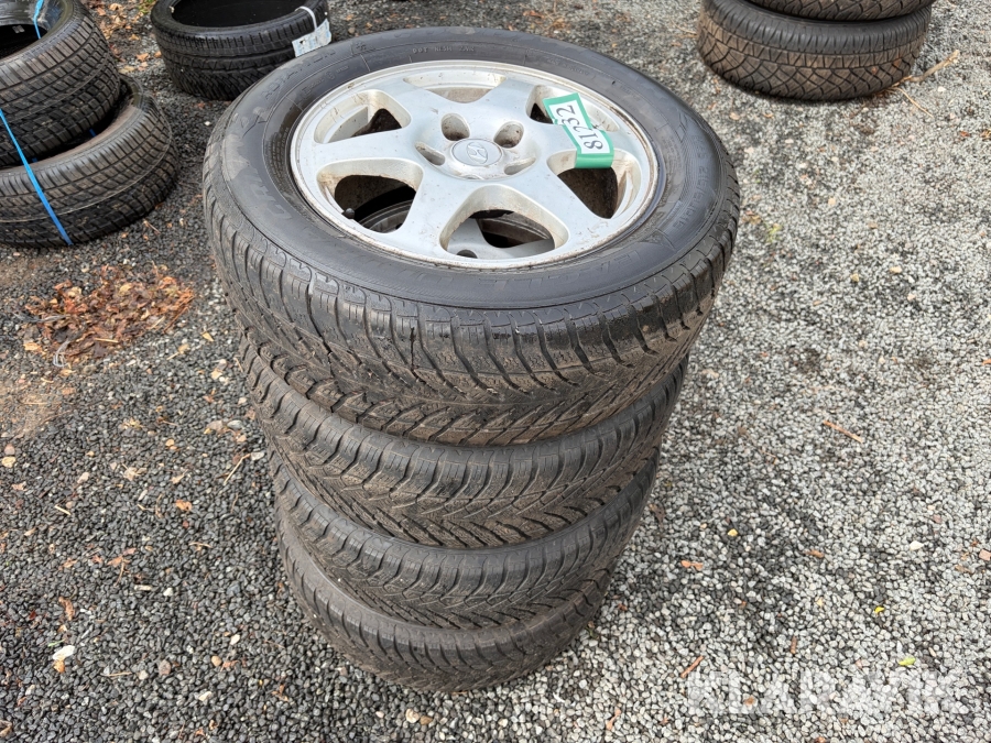 Dæk med fælge Goodyear Eagle ultra grip - 4 styk
