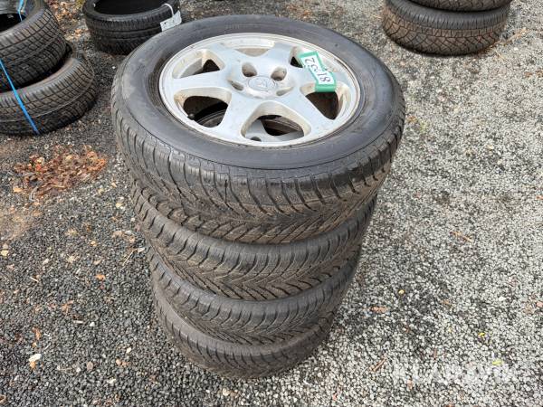 Dæk med fælge Goodyear Eagle ultra grip - 4 styk