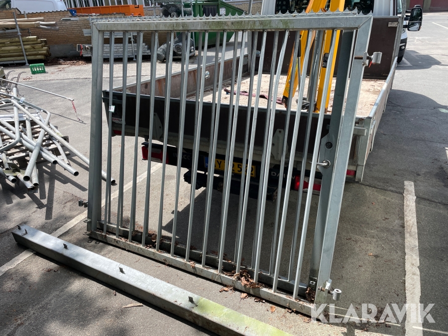 Galvaniseret låge dobbeltlåge