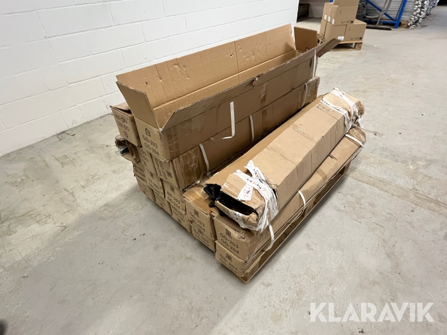 Reolstativer med hjul GD-203 / GD-204, Holbæk, Klaravik aukt