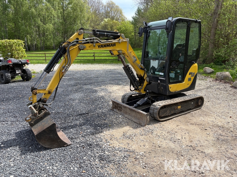 Gravemaskine YANMAR SV22