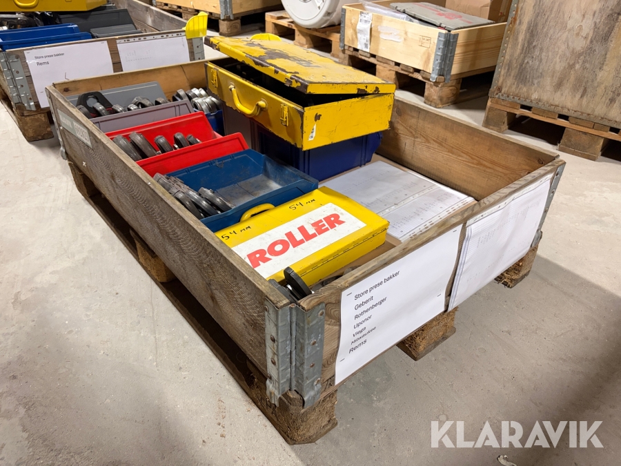Presmaskine Rems Type 571 - med presklemmer