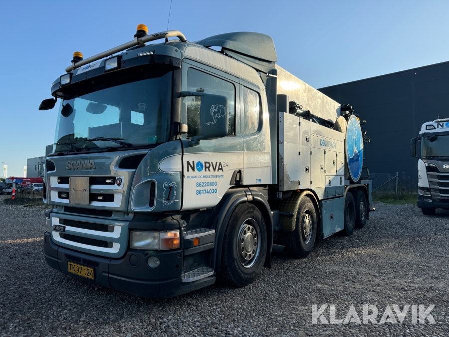 Slamsuger Scania P420