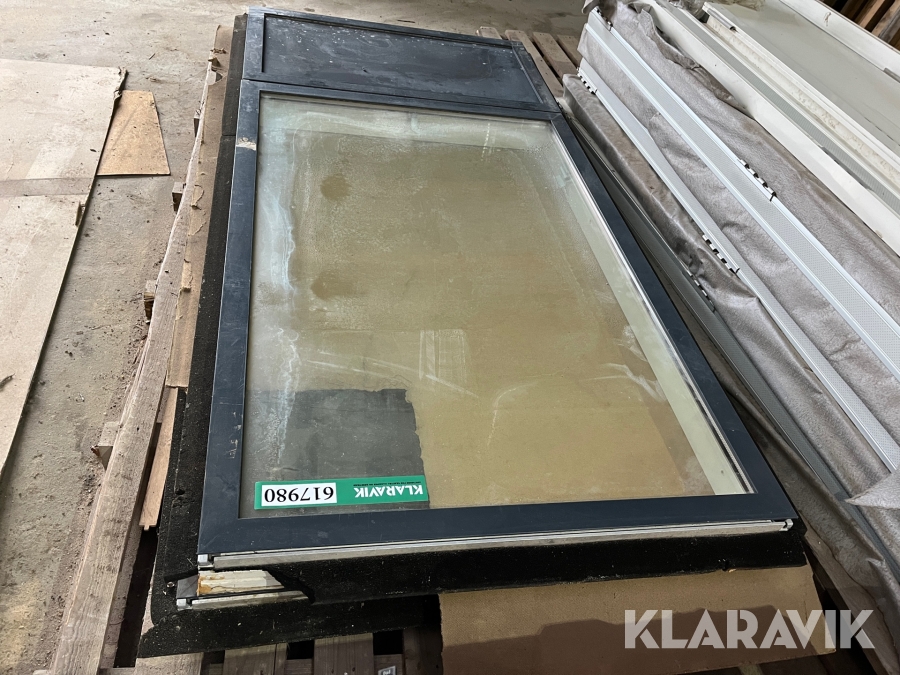 Vinduer 2 stk. 103,5x213 cm