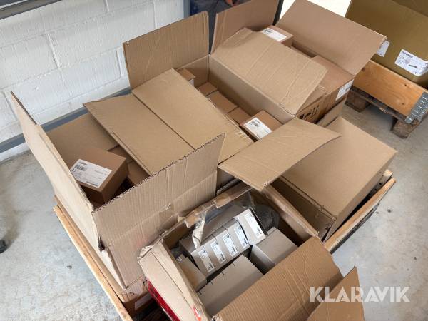 Assorterede ABA-komponenter - 1 palle