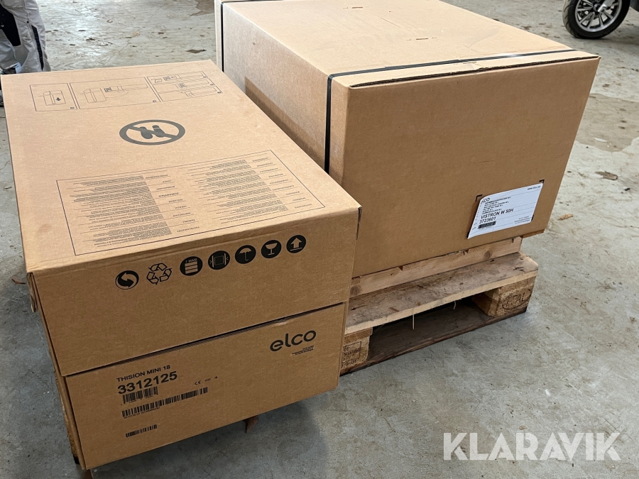 Fabriksny gaskedel ELCO THISION MINI 18