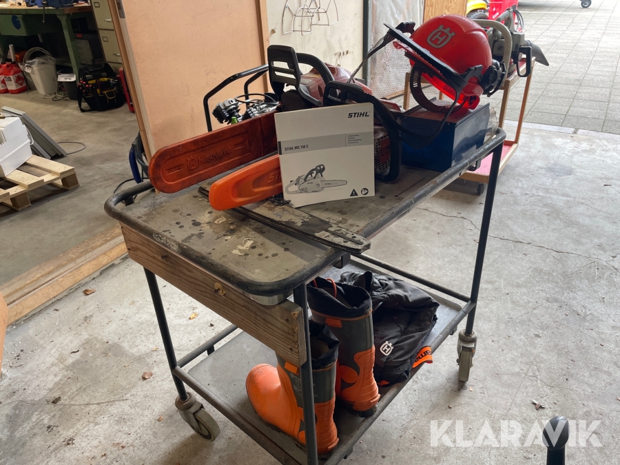 Motorsav Stihl - Husqvarna 345+MS150C 2 styk