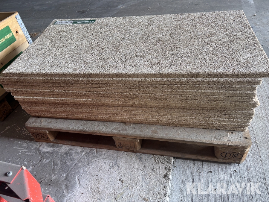 Akustikplader Troldtekt Natur 600 × 1200 mm, 13 styk