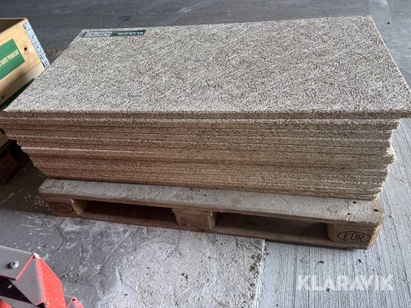 Akustikplader Troldtekt Natur 600 × 1200 mm, 13 styk