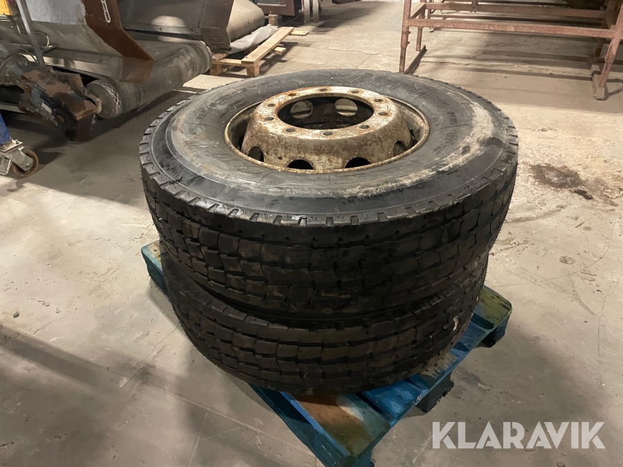 Lastbils dæk Sava 315/80R22.5 2 styk