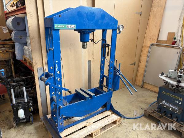 Presse Stenhøj hydraulisk 40 ton
