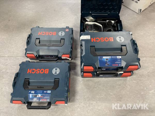 Parti akku værktøj Bosch 5 kasser 