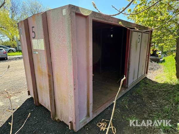 Container med sideåbning