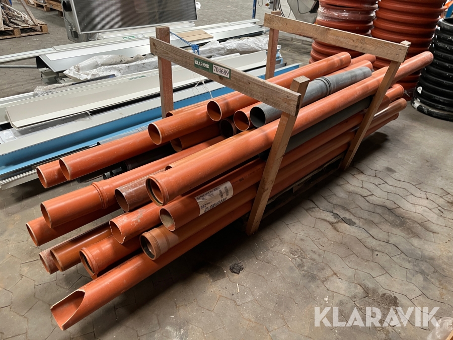 Lot - Pvc rør, Aalborg, Klaravik auktioner