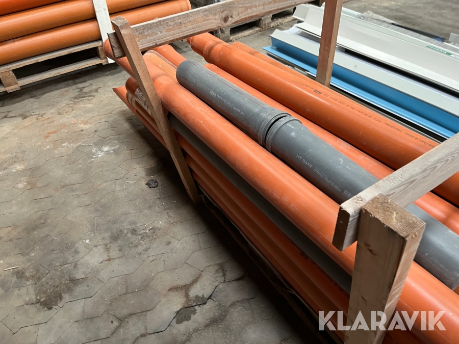 Lot - Pvc rør, Aalborg, Klaravik auktioner