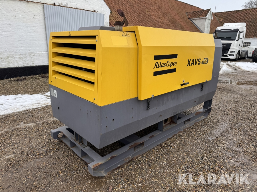 Kompressor Atlas Copco XAVS 186
