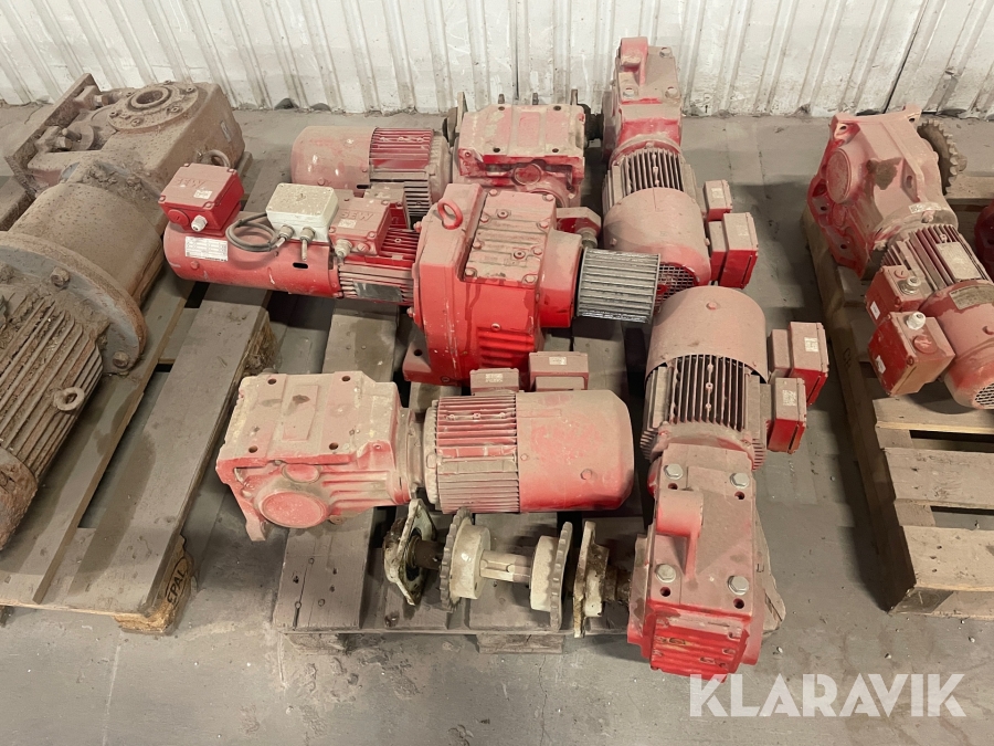 El motorer SEW-Eurodrive 5 styk