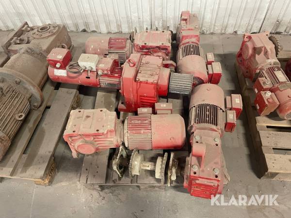 El motorer SEW-Eurodrive 5 styk