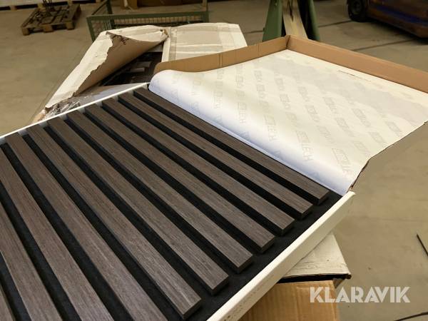 Akustik paneler Fibrotech Smoked Oak 80 styk
