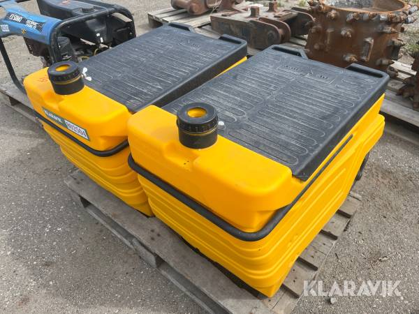 Underdel lysstander Nissen 2 styk