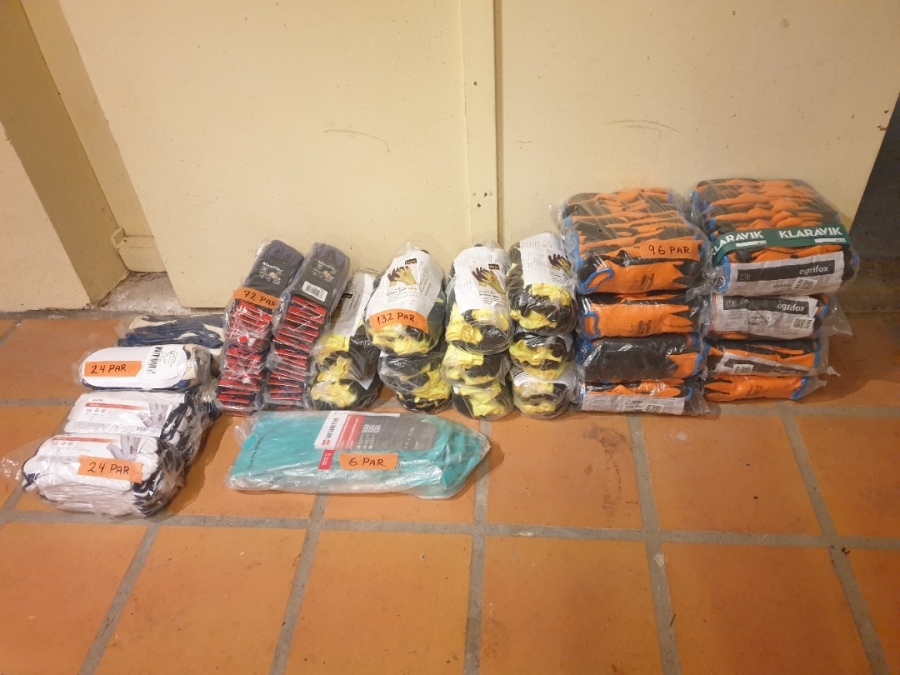 Arbejdshansker lot