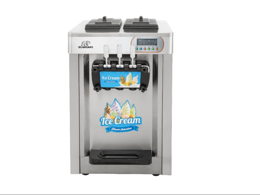 Softicemaskine Bearsafe,  med 3 haner