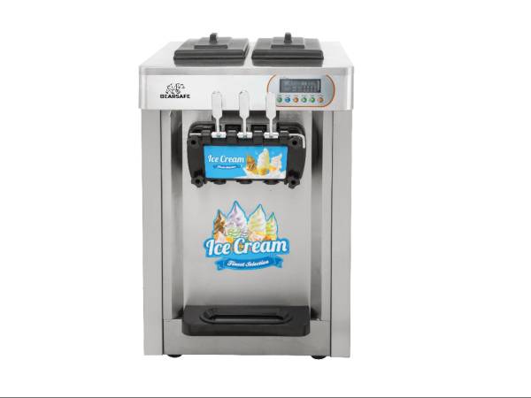 Softicemaskine Bearsafe,  med 3 haner