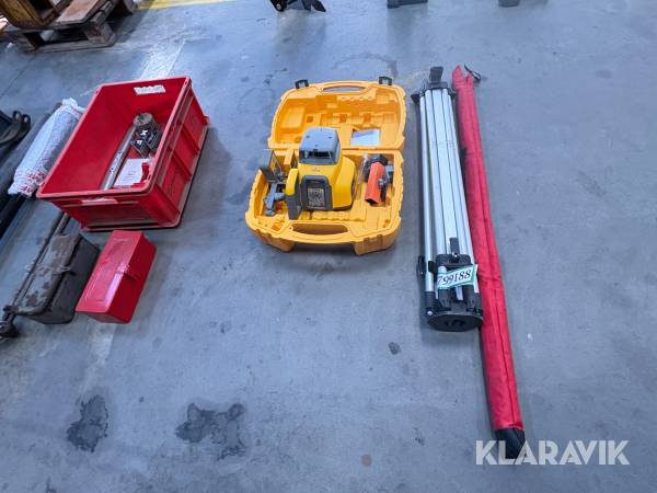 2 falds laser med stativ Trimble Spectra GL412N