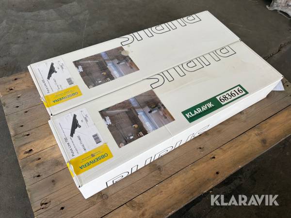 Linjedræn / afløb Purus Line 700 og 600 - 2 styk