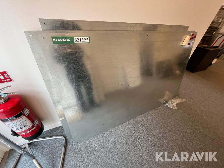 Metalplader - 3 styk