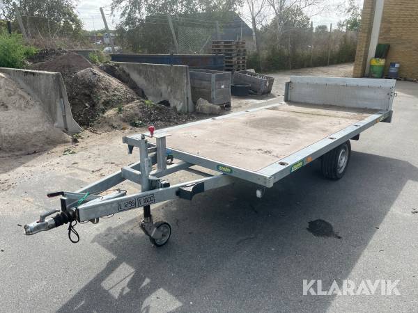 Trailer Unsinn Pkl 1836-13-1750 Maskintrailer med vip funktion