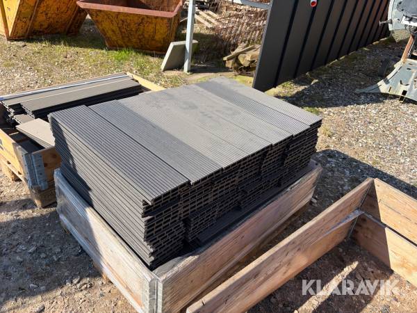 Hardieplanker assorteret størrelser med 2 styk låger