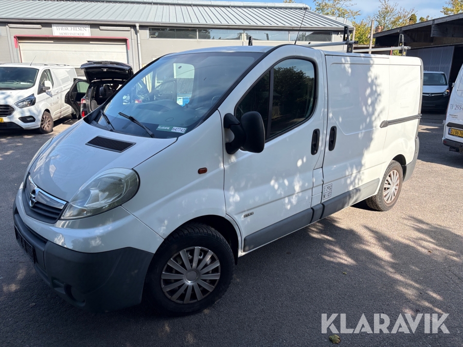 Varebil Opel Vivaro 2.0 CDTI 114 hk kassevogn