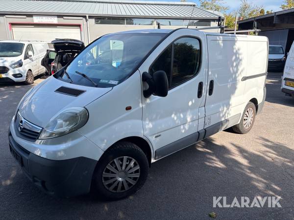 Varebil Opel Vivaro 2.0 CDTI 114 hk kassevogn