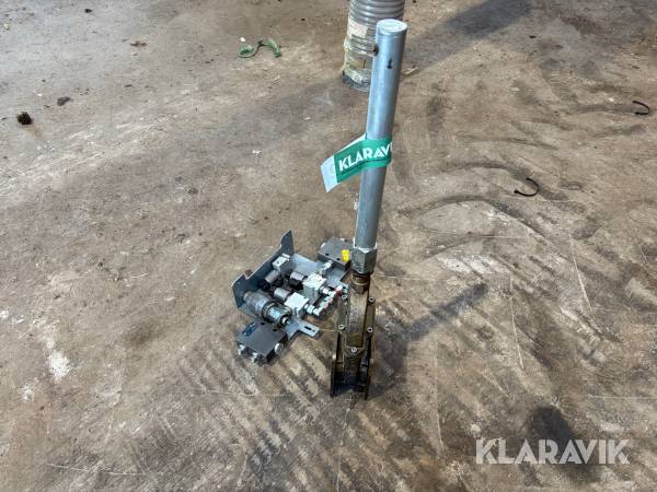 Hydraulisk skydeventil samt hydraulik dele