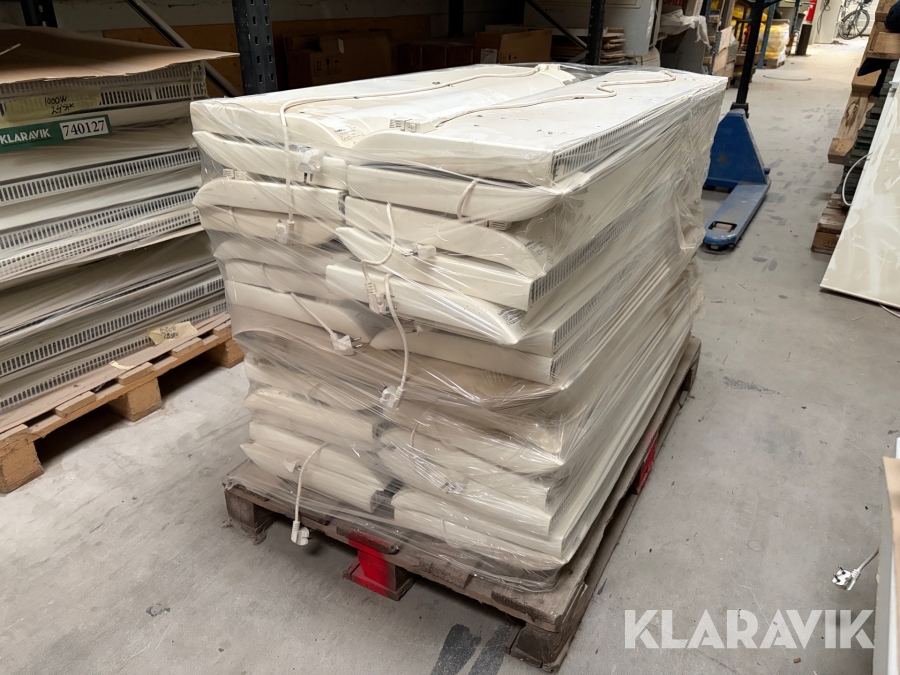 Elradiator Glamox heating TPA 12 1200W 28 styk