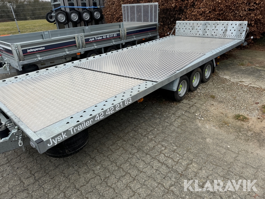Maskintrailer/auto trailer Indespension V29