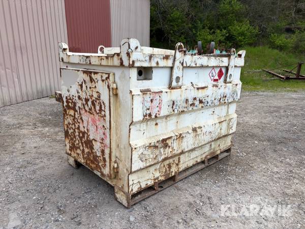Dieseltank Kn Beholderfabrik 1000 liter