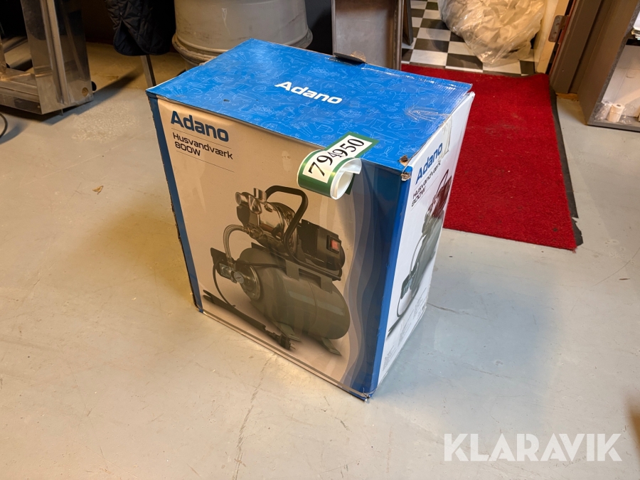 Husvandværk Adano 800 W 1 styk 